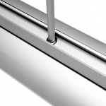 Rollup beidseitig-85cm Messe-Aufsteller-Chrom 1 Detailansicht
