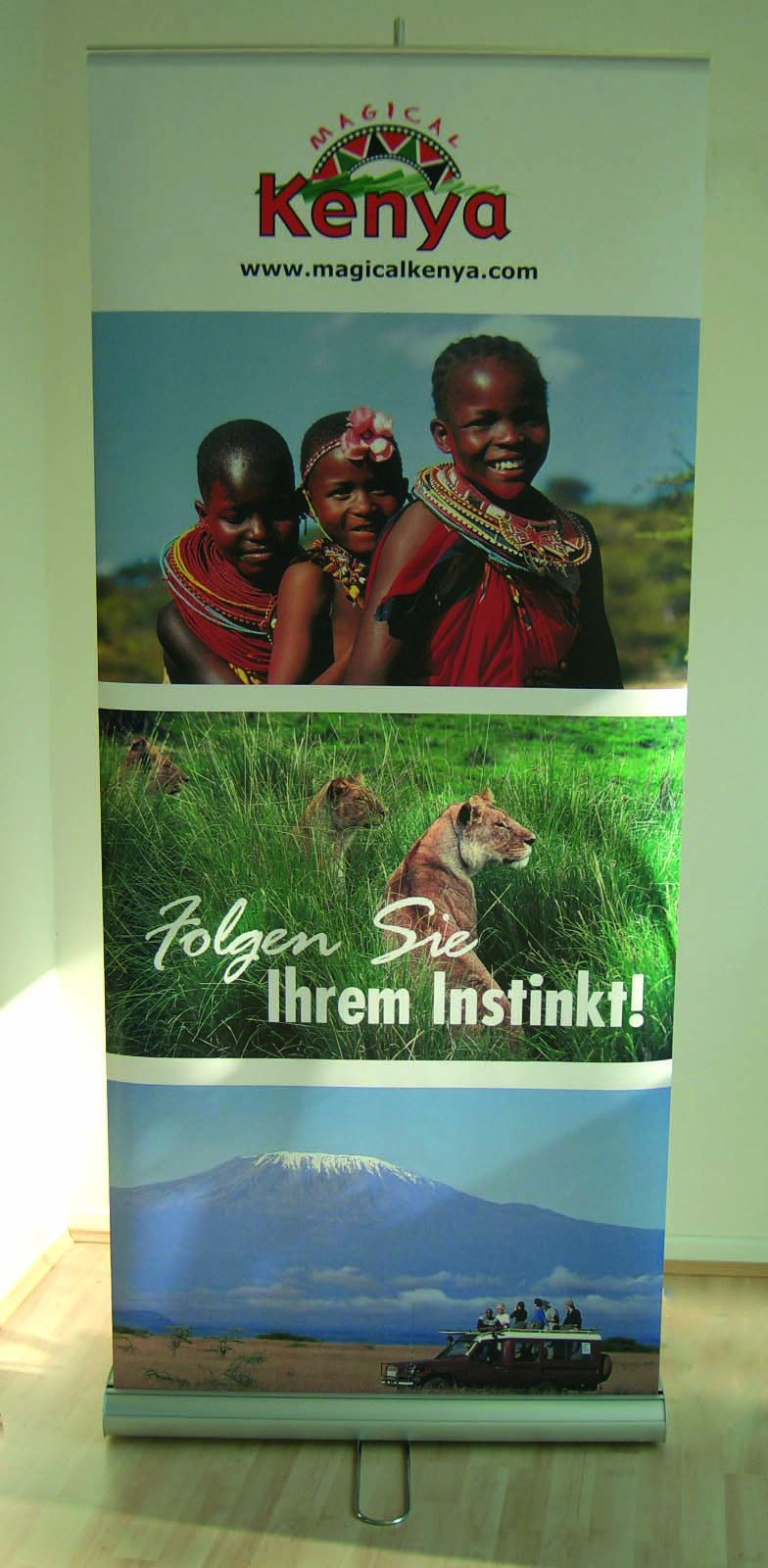 Rollup-Banner beidseitig double-side-85er